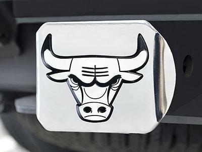 Hitch Covers NBA Chicago Bulls Chrome Hitch Cover 4 1/2"x3 3/8"