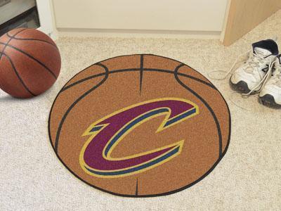 Round Rugs NBA Cleveland Cavaliers Basketball Mat 27" diameter