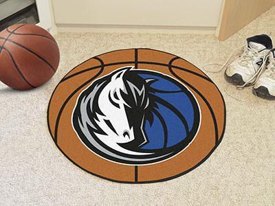 Round Area Rugs NBA Dallas Mavericks Basketball Mat 27" diameter