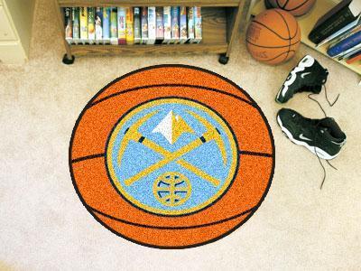 Round Rugs For Sale NBA Denver Nuggets Basketball Mat 27" diameter
