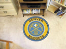 Round Rugs For Sale NBA Denver Nuggets Roundel Mat 27" diameter