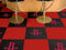 Carpet Flooring NBA Houston Rockets 18"x18" Carpet Tiles