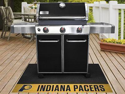 BBQ Mat NBA Indiana Pacers Grill Tailgate Mat 26"x42"
