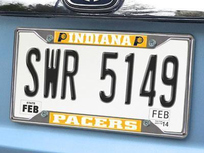 License Plate Frames NBA Indiana Pacers License Plate Frame 6.25"x12.25"