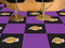 Carpet Flooring NBA Los Angeles Lakers 18"x18" Carpet Tiles