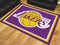 8x10 Rug NBA Los Angeles Lakers 8'x10' Plush Rug