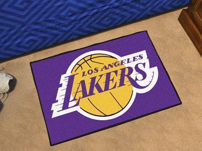 Living Room Rugs NBA Los Angeles Lakers Starter Rug 19" x 30"