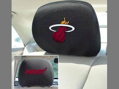 Custom Door Mats NBA Miami Heat Head Rest Cover 10"x13"