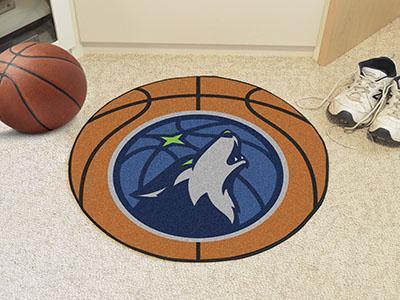Round Rugs NBA Minnesota Timberwolves Basketball Mat 27" diameter