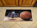 Custom Welcome Mats NBA New Orleans Hornets Scraper Mat 19"x30" Ball