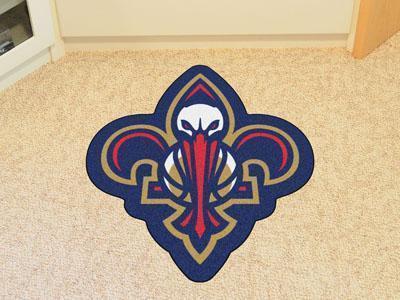 Custom Floor Mats NBA New Orleans Pelicans Mascot Custom Shape Mat