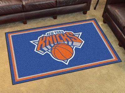 4x6 Area Rugs NBA New York Knicks 4'x6' Plush Rug