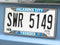 License Plate Frames NBA Oklahoma City Thunder License Plate Frame 6.25"x12.25"