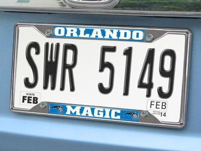 Frame Shop NBA Orlando Magic License Plate Frame 6.25"x12.25"