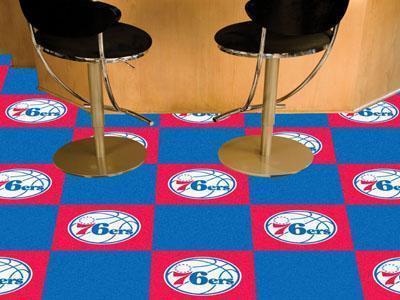 Carpet Flooring NBA Philadelphia 76ers 18"x18" Carpet Tiles