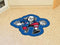 Game Room Rug NBA Philadelphia 76ers Mascot Custom Shape Mat