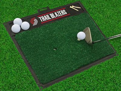 Golf Accessories NBA Portland Trail Blazers Golf Hitting Mat 20" x 17"