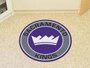 Round Area Rugs NBA Sacramento Kings Roundel Mat 27" diameter