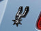 Custom Rugs NBA San Antonio Spurs Auto Emblem 2.5"x3.2"