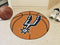 Round Area Rugs NBA San Antonio Spurs Basketball Mat 27" diameter