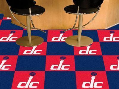 Carpet Flooring NBA Washington Wizards 18"x18" Carpet Tiles