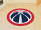 Custom Area Rugs NBA Washington Wizards Mascot Custom Shape Mat