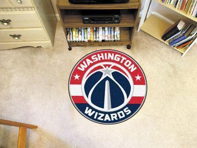 Round Area Rugs NBA Washington Wizards Roundel Mat 27" diameter