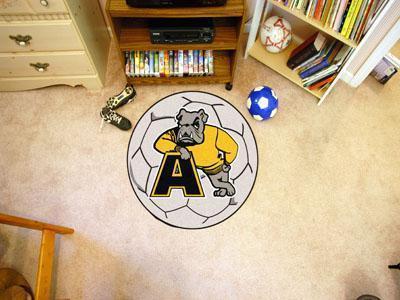 Round Entry Rugs NCAA Adrian Soccer Ball 27" diameter