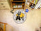 Round Entry Rugs NCAA Adrian Soccer Ball 27" diameter