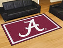 5x8 Rug NCAA Alabama 5'x8' Plush Rug