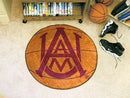 Round Area Rugs NCAA Alabama A&M Basketball Mat 27" diameter