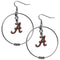 NCAA - Alabama Crimson Tide 2 Inch Hoop Earrings-Jewelry & Accessories,Earrings,2 inch Hoop Earrings,College Hoop Earrings-JadeMoghul Inc.