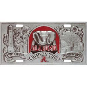 NCAA - Alabama Crimson Tide Collector's License Plate-Automotive Accessories,License Plates,Collector's License Plates,College Collector's License Plates-JadeMoghul Inc.