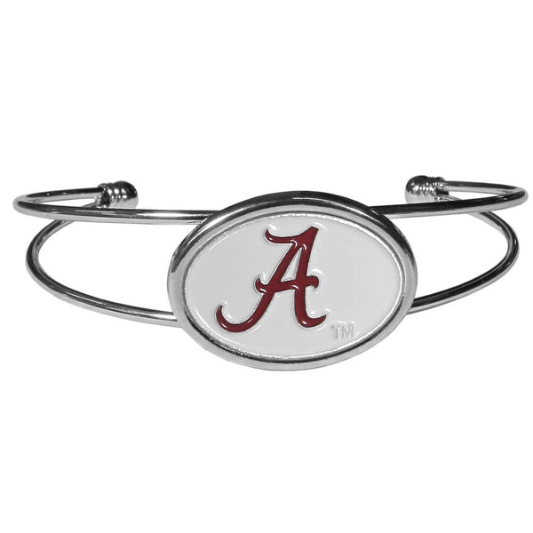NCAA - Alabama Crimson Tide Cuff Bracelet-Jewelry & Accessories,Bracelets,Cuff Bracelets,College Cuff Bracelets-JadeMoghul Inc.
