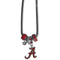 NCAA - Alabama Crimson Tide Euro Bead Necklace-Jewelry & Accessories,Necklaces,Euro Bead Necklaces,College Euro Bead Necklaces-JadeMoghul Inc.