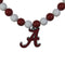 NCAA - Alabama Crimson Tide Fan Bead Necklace-Jewelry & Accessories,Necklaces,Fan Bead Necklaces,College Fan Bead Necklaces-JadeMoghul Inc.