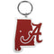 NCAA - Alabama Crimson Tide Home State Flexi Key Chain-Key Chains,College Key Chains,College Home State Flexi Key Chains-JadeMoghul Inc.