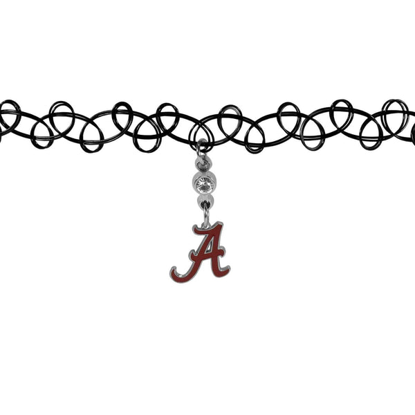 NCAA - Alabama Crimson Tide Knotted Choker-Jewelry & Accessories,Necklaces,Chokers,College Chokers-JadeMoghul Inc.