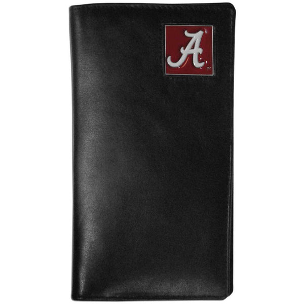 NCAA - Alabama Crimson Tide Leather Tall Wallet-Wallets & Checkbook Covers,Tall Wallets,College Tall Wallets-JadeMoghul Inc.