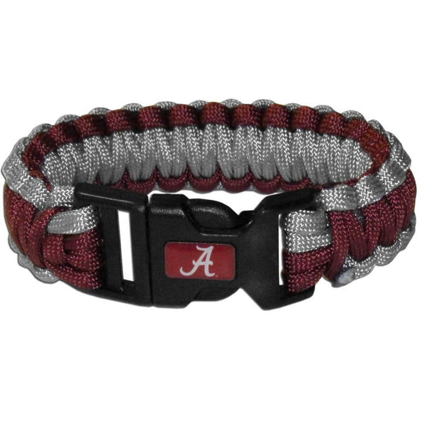 NCAA - Alabama Crimson Tide Survivor Bracelet-Jewelry & Accessories,Bracelets,Survivor Bracelets,College Survivor Bracelets-JadeMoghul Inc.