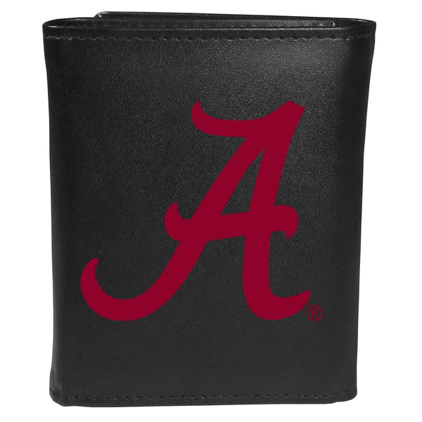 NCAA - Alabama Crimson Tide Tri-fold Wallet Large Logo-Wallets & Checkbook Covers,College Wallets,Alabama Crimson Tide Wallets-JadeMoghul Inc.