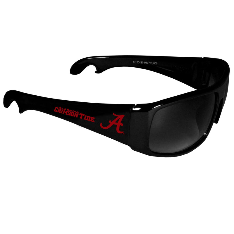 NCAA - Alabama Crimson Tide Wrap Bottle Opener Sunglasses-Sunglasses, Eyewear & Accessories,College Eyewear,College Sunglasses,Bottle Opener Sunglasses-JadeMoghul Inc.