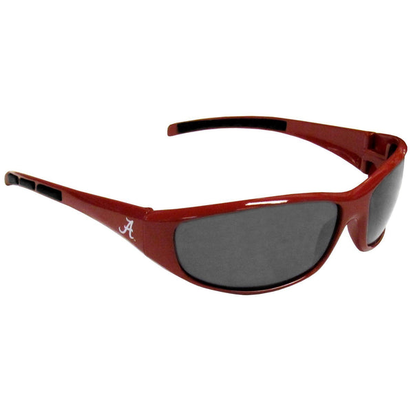 NCAA - Alabama Crimson Tide Wrap Sunglasses-Sunglasses, Eyewear & Accessories,Sunglasses,Wrap Sunglasses,College Wrap Sunglasses-JadeMoghul Inc.