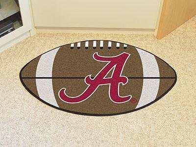 Cheap Rugs For Sale NCAA Alabama Football Ball Rug 20.5"x32.5"