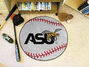 Round Rugs For Sale NCAA Alabama State Baseball Mat 27" diameter