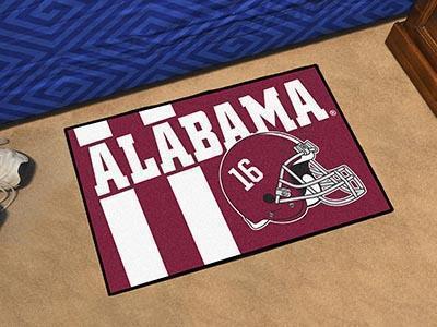 Outdoor Rugs NCAA Alabama Uniform Starter Rug 19"x30"