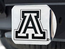 Hitch Covers NCAA Arizona Chrome Hitch Cover 4 1/2"x3 3/8"