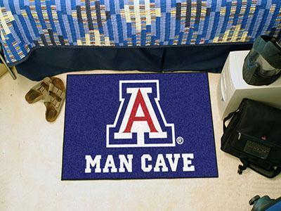 Outdoor Rugs NCAA Arizona Man Cave Starter Rug 19"x30"