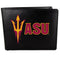 NCAA - Arizona St. Sun Devils Bi-fold Wallet Large Logo-Wallets & Checkbook Covers,College Wallets,Arizona St. Sun Devils Wallets-JadeMoghul Inc.