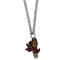 NCAA - Arizona St. Sun Devils Chain Necklace with Small Charm-Jewelry & Accessories,Necklaces,Chain Necklaces,College Chain Necklaces-JadeMoghul Inc.